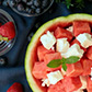 Wassermelonen-Feta-Salat